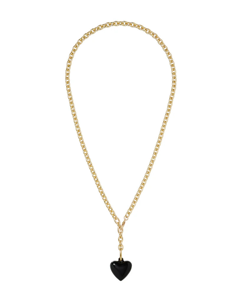 The Mini Puffy Heart Necklace | Roxanne Assoulin