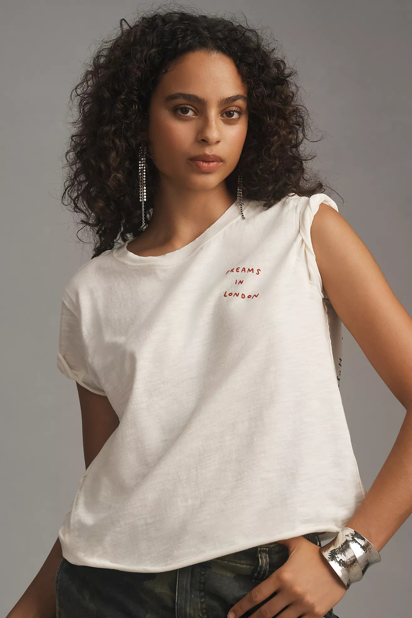 Jordan Nickson x Anthropologie Dreams in London Graphic Tee | Anthropologie (US)