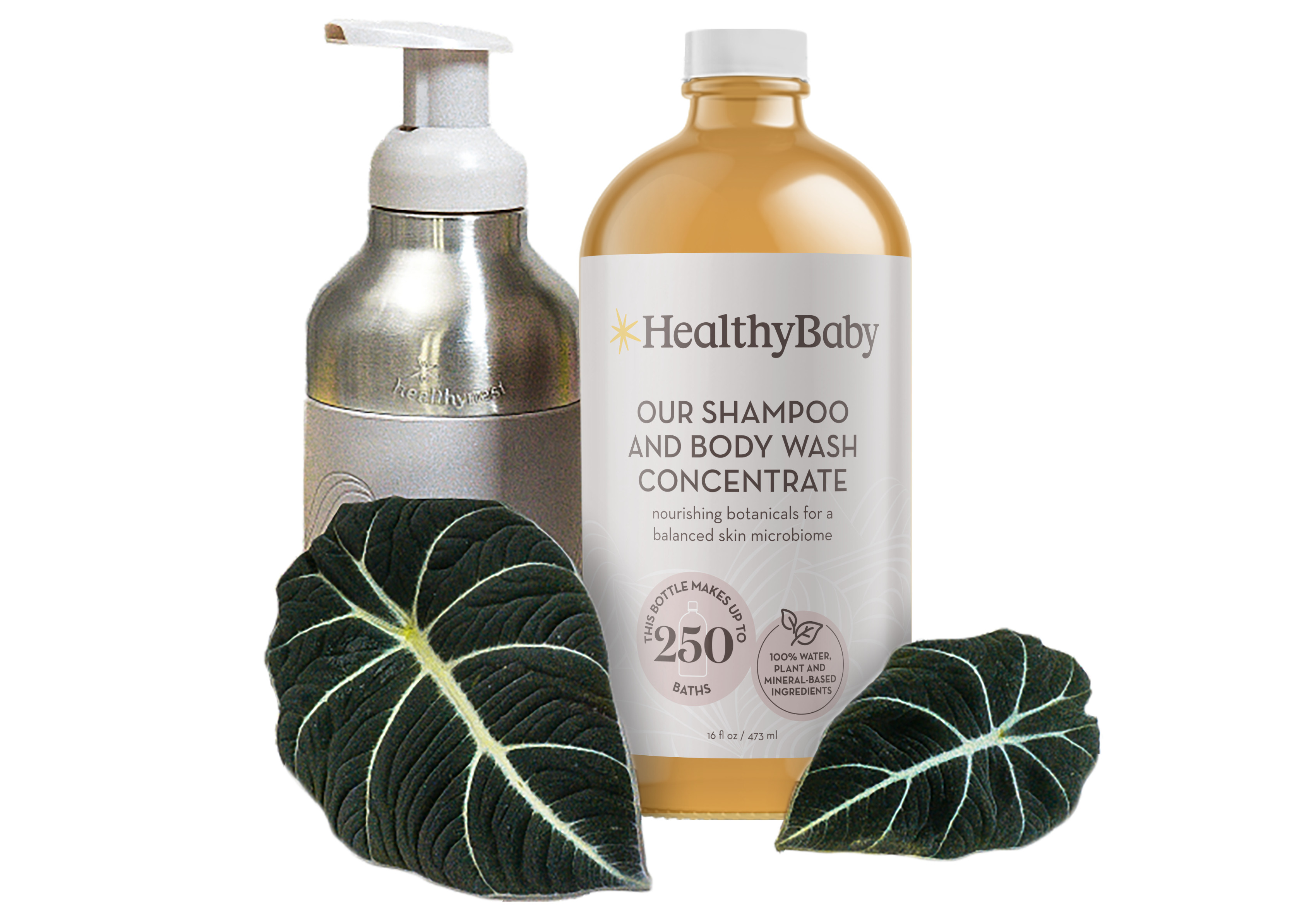 Our Shampoo and Body Wash System | healthybaby