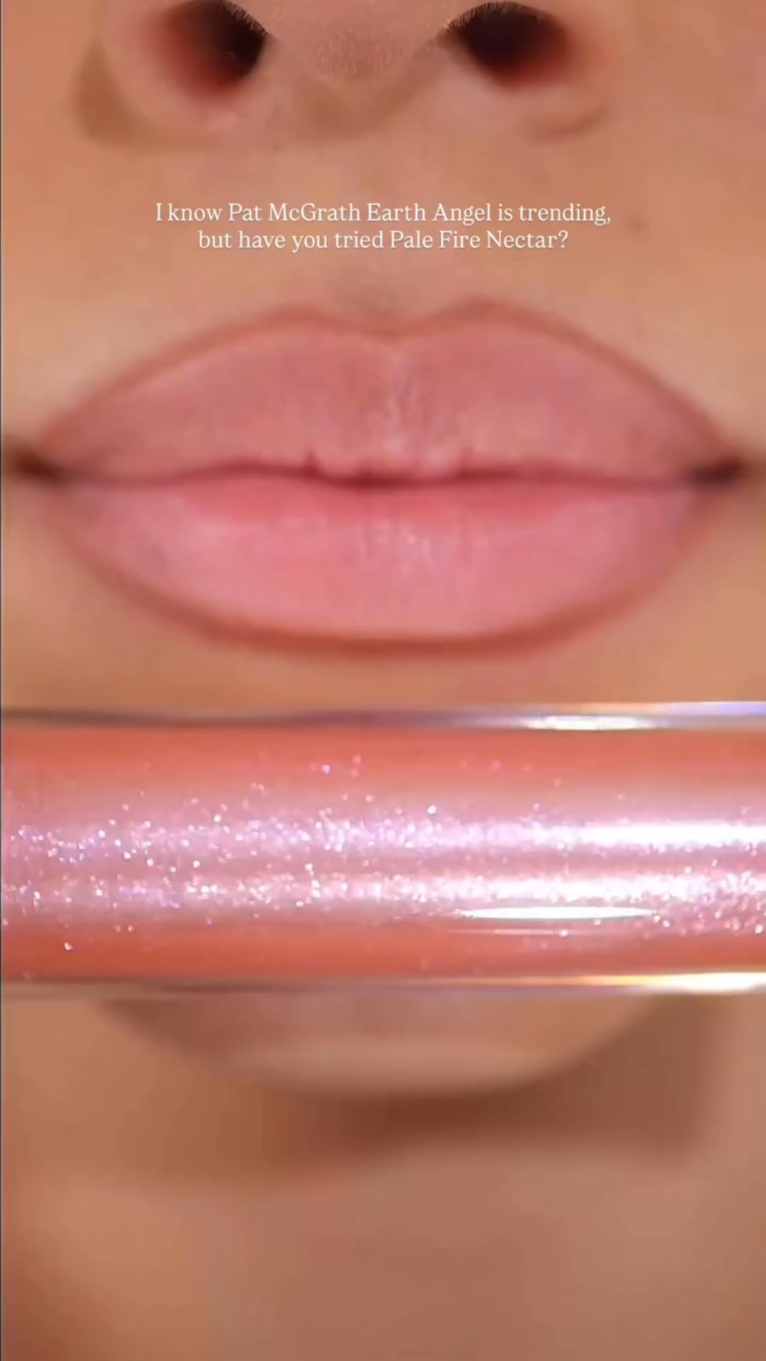 I know Earth Angel is having her moment, but Pale Fire Nectar deserves her flowers too 💖 Wearing @patmcgrathreal lip liner in Structure with Lust Gloss in Pale Fire Nectar, the combo is unreal 😮‍💨

@cierraramirez thank you for the recommendation 😘 Picked mine up @ultabeauty !🛍️

#patmcgrathlipgloss #sparklylipgloss #glitterlipgloss