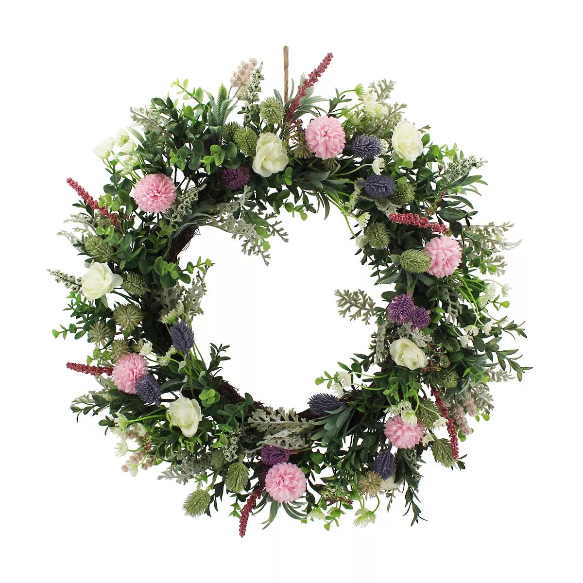 Sonoma Goods For Life® Craspedia Floral Wreath | Kohl's