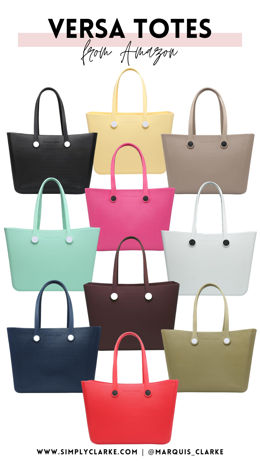 Versa totes = the bag you’ll grab every single day! Lightweight, structured, and fits literally everything without looking bulky! Perfect for mom life, errands, travel, or just staying organized on the go—once you have one, you’ll get it!  

 #LTKMothersDay #LTKootd #LTKmomlife