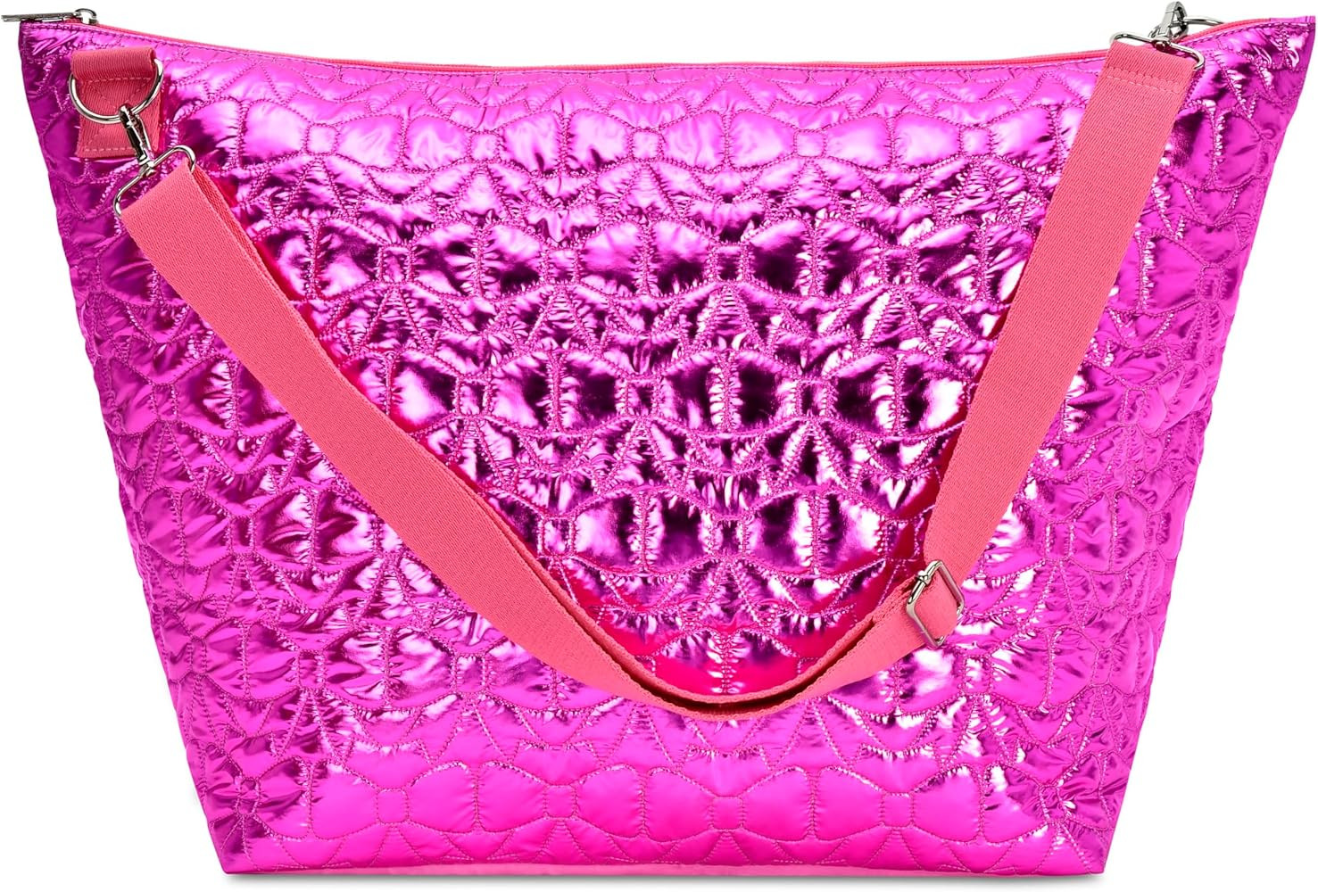 iscream Girls' Weekender Travel Tote Bag with Adjustable Strap and Interior Zipper Pocket - Live ... | Amazon (US)