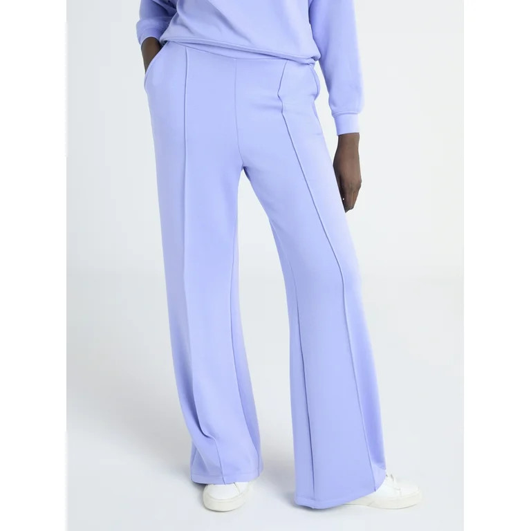 Scoop Women's and Women's Plus Ultimate ScubaKnit Seamed Trouser Pants, Sizes XS-4X | Walmart (US)