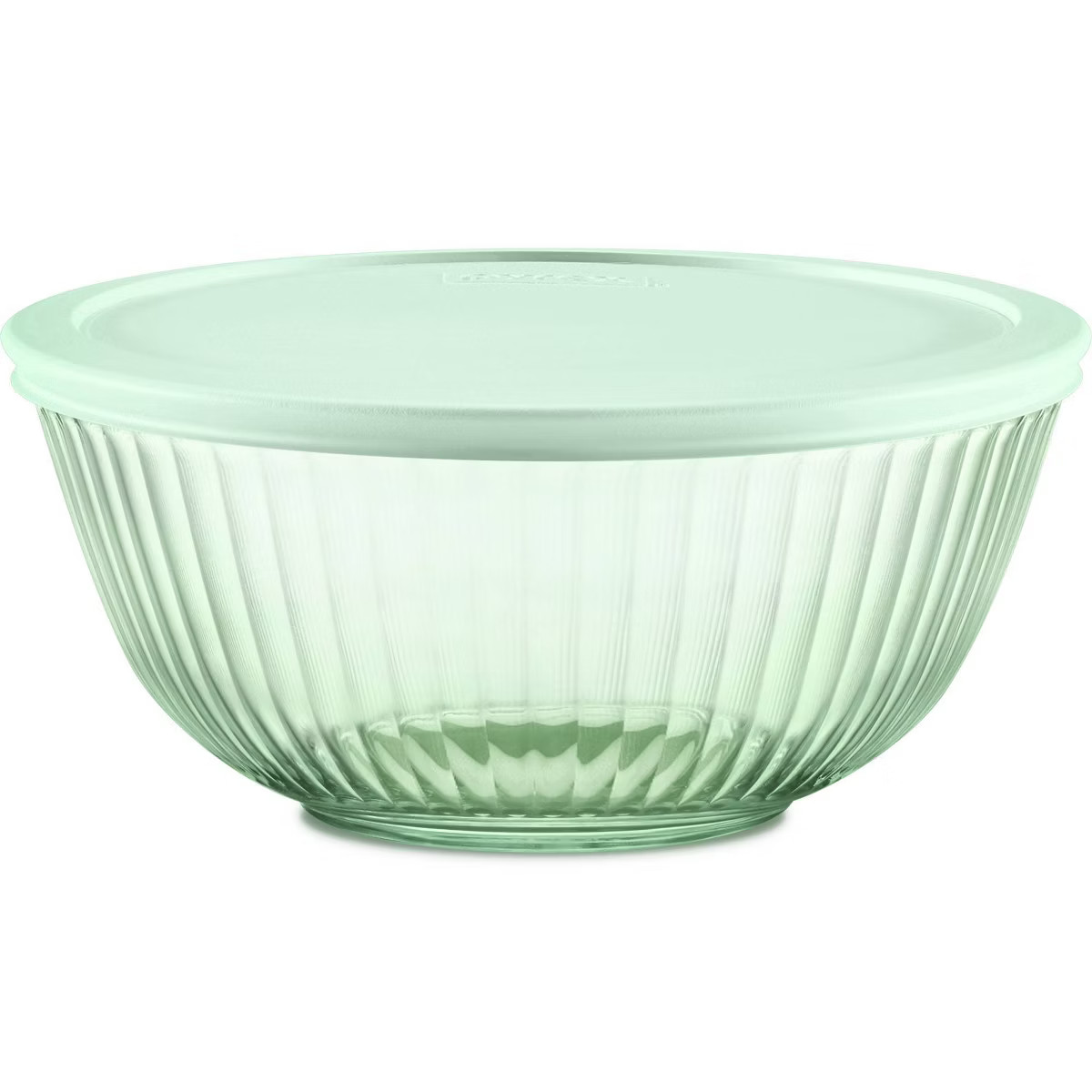 Pyrex® Sculpted Tinted 2qt Lidded Mixing Bowl | Target