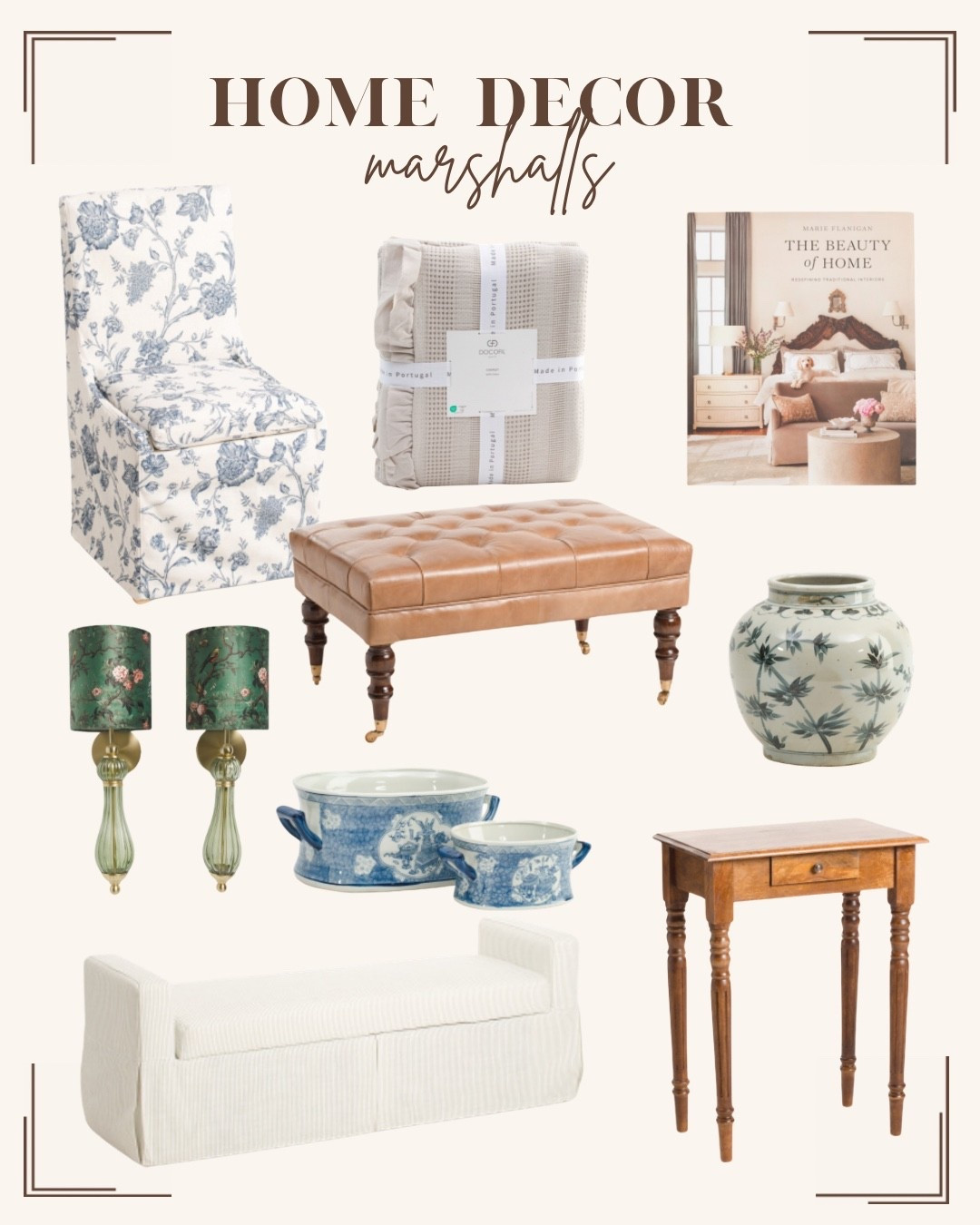 Vintage look home decor finds from Marshall’s

#LTKHome