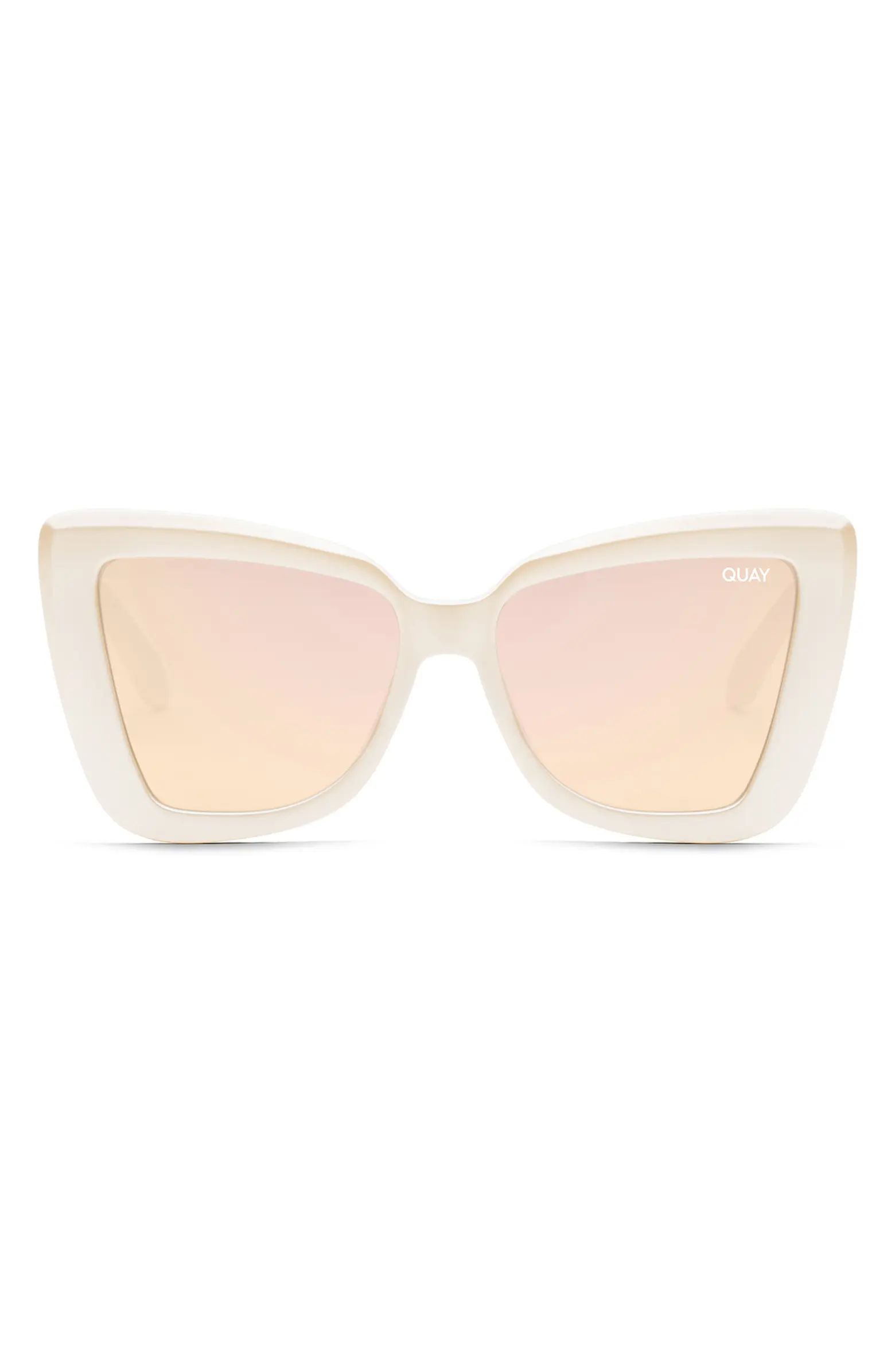 x Love Island Chain Reaction 48mm Cat Eye Sunglasses | Nordstrom