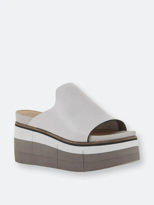 Naked Feet Flow Platform Sandals - White - US 10 | Verishop