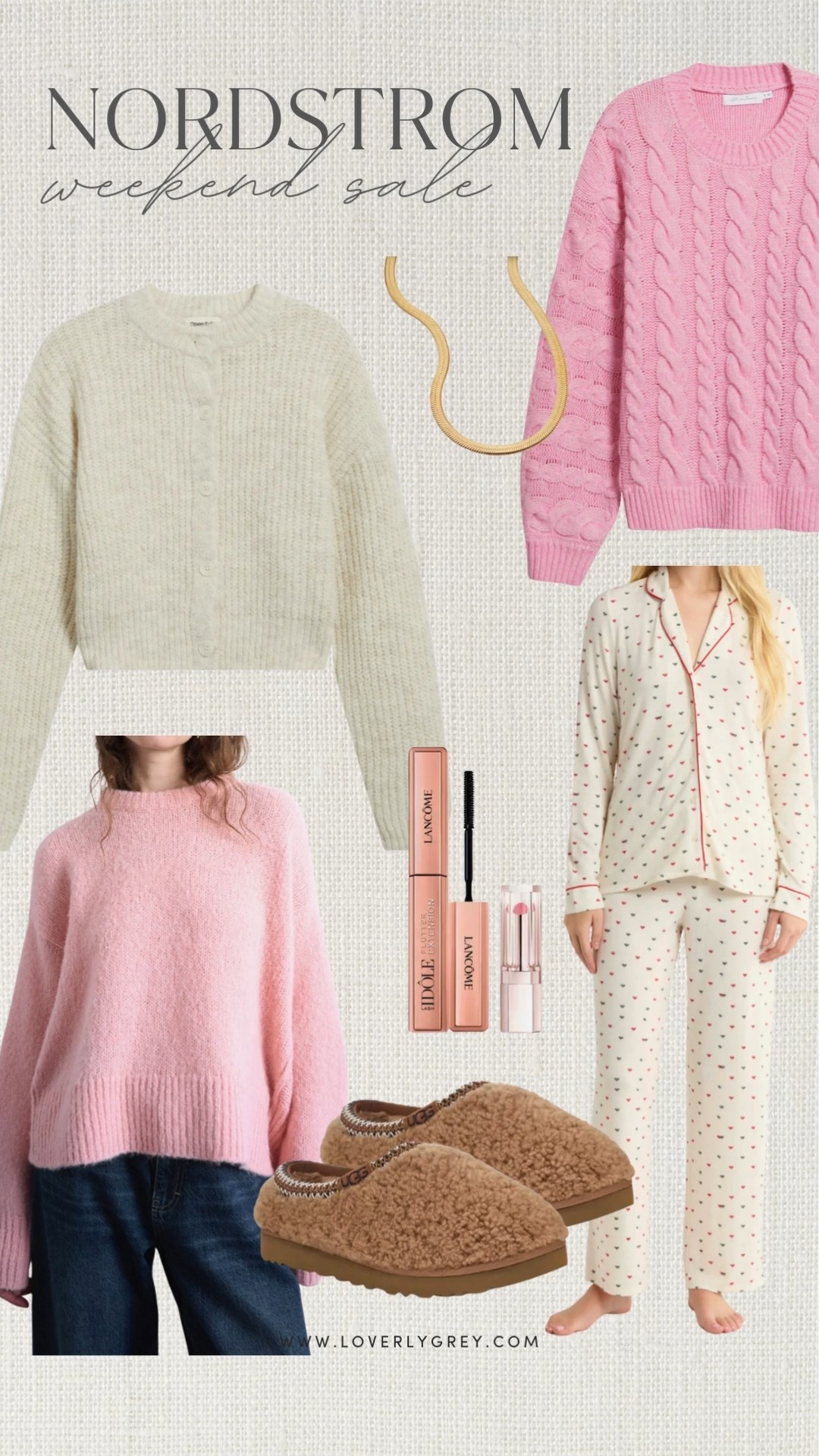 Nordstrom half yearly sale favorites! Loving these ugg slippers that are on sale and these heart pajamas are too cute! 

#LTKFindsUnder50 #LTKFindsUnder100 #LTKGiftGuide
