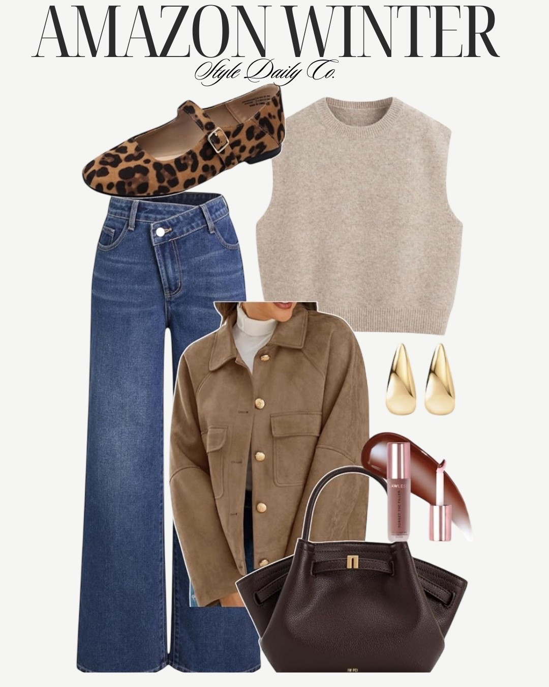Cozy, cute, and
 affordable ❄️✨ My go-to winter look from Amazon that’ll keep you warm without breaking the bank! #WinterStyle #AmazonFinds #CozyVibe

#LTKFindsUnder100 #LTKU