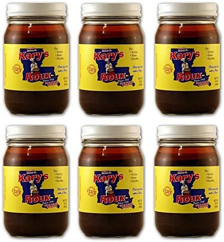 Kary's Roux 16 ounce Glass Jar 6 Pack | Amazon (US)