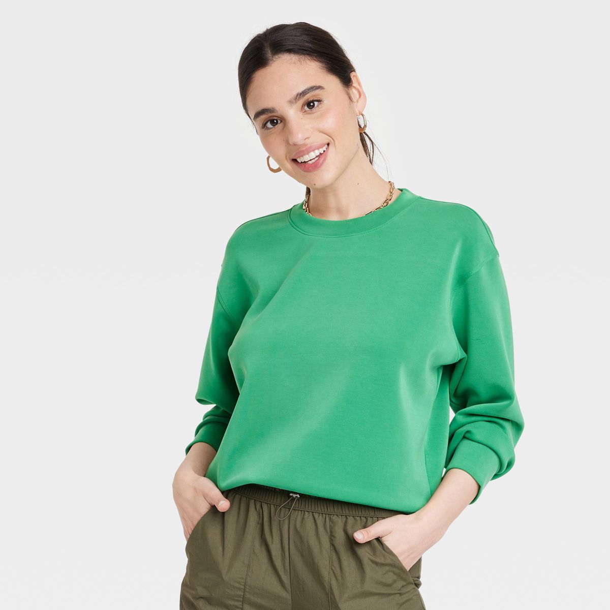 Women's Sandwash Sweatshirt - A New Day™ | Target