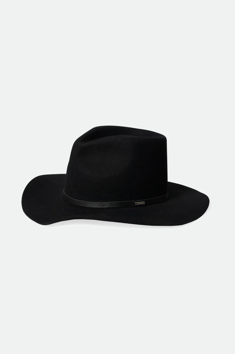 Whiskey River Cowboy Hat - Black | Brixton