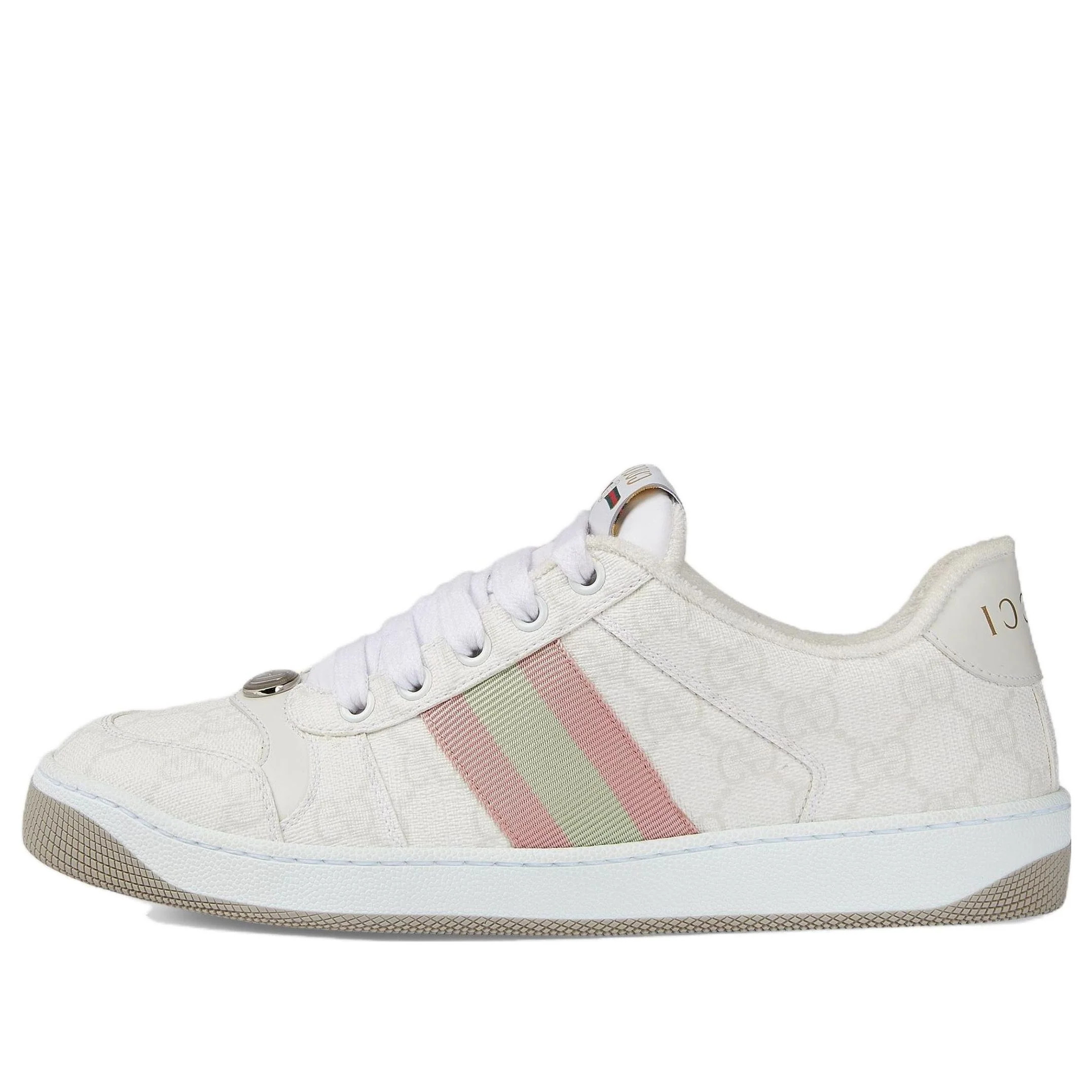 (WMNS) Gucci Screener sneaker 'White GG Supreme' | KICKS CREW