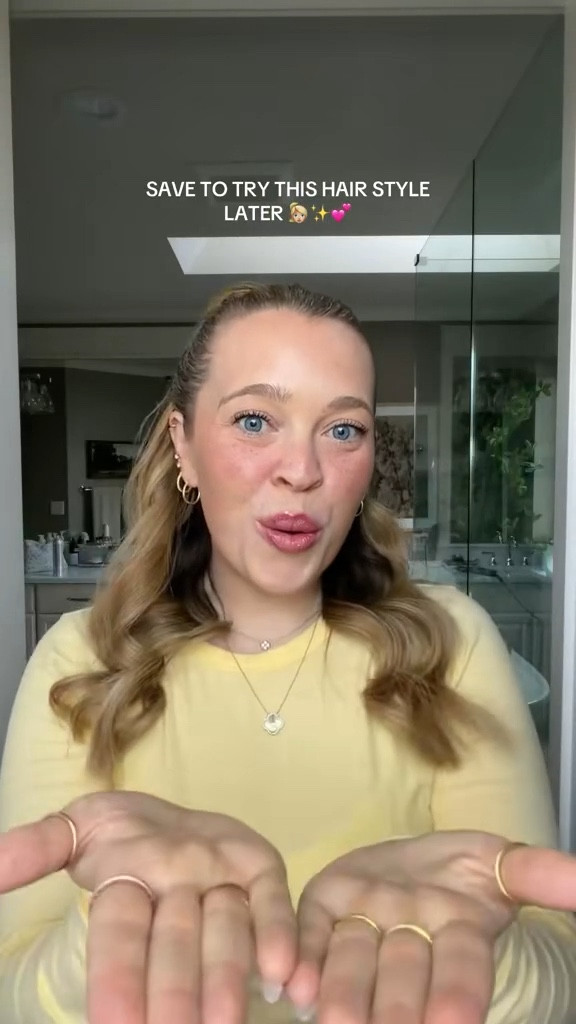 Half Up, half down hairstyle tutorial (with extensions) 👱‍♀️✨🪞

#LTKgrwm #LTKBeauty