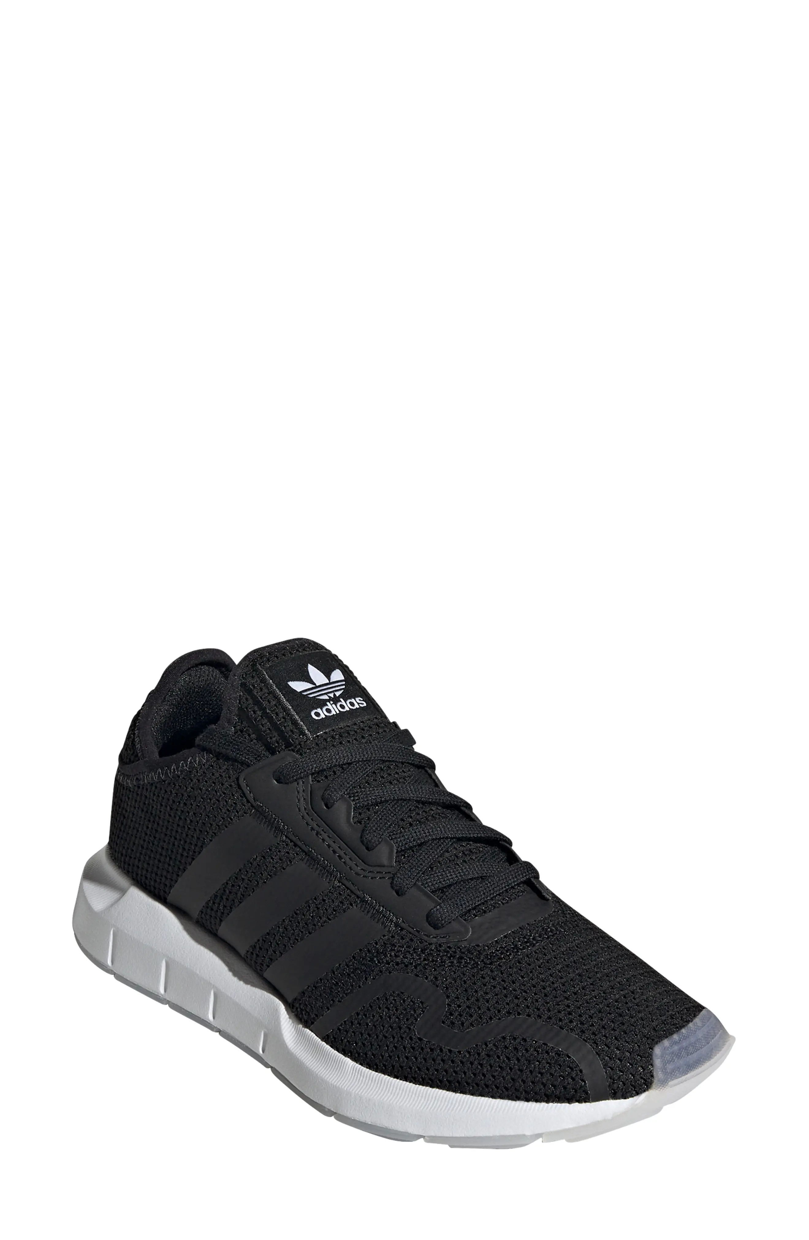 adidas Swift Run X Sneaker in Black/Black/Ftwr White at Nordstrom, Size 5.5 | Nordstrom
