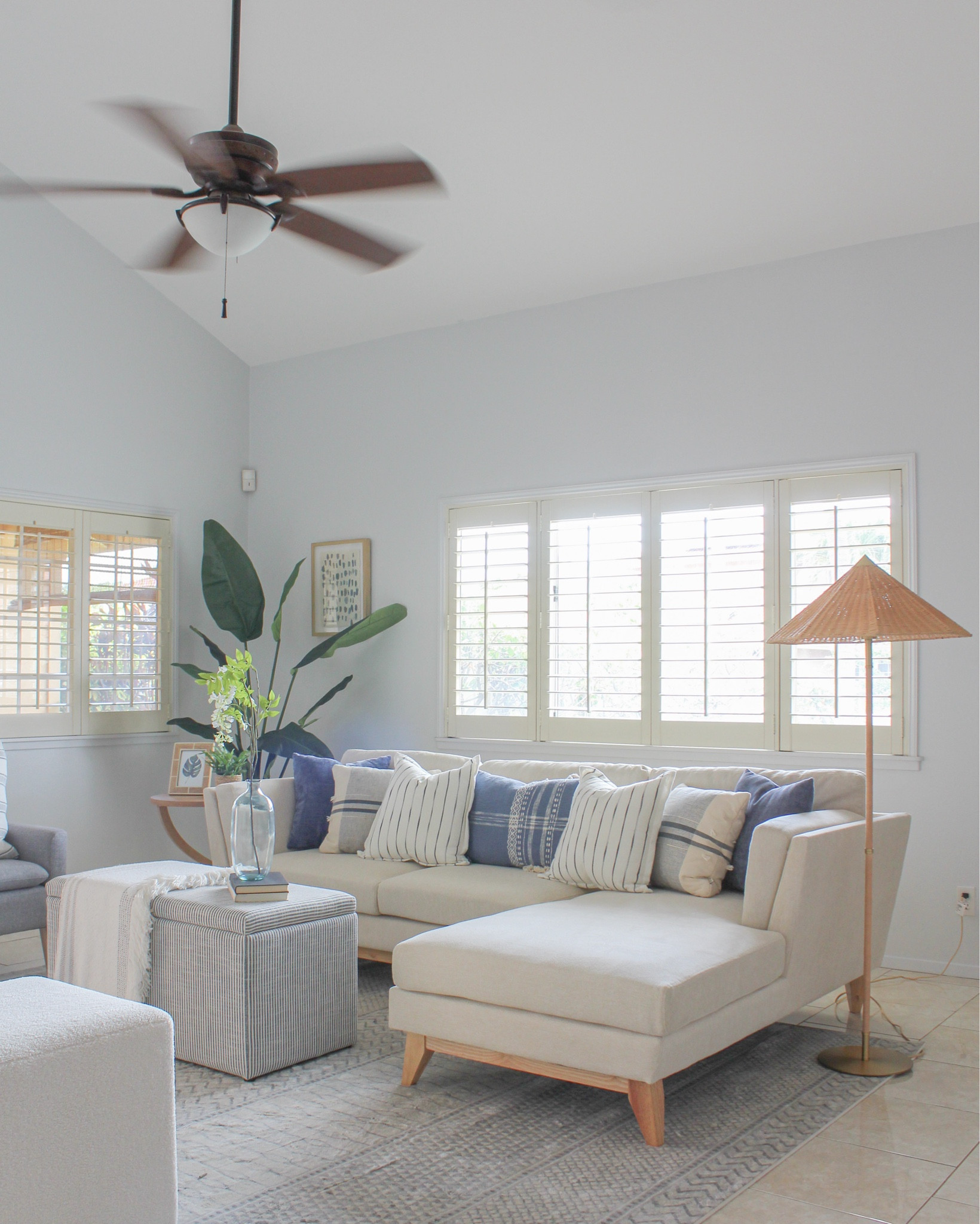 This spacious living room with a high pitch ceiling needed to feel cozy and spacious. Shop this look here!

#LTKVideo #LTKHome