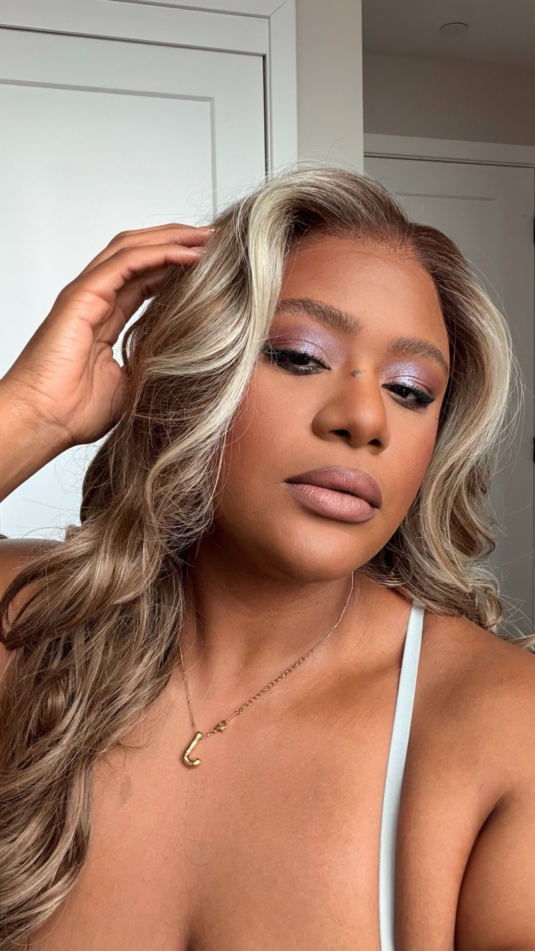 My obsession with cool tone, purple-y shadow looks with this blonde hair needs to be studied! I can’t get enough of it!! 

#LTKBeauty #LTKgrwm