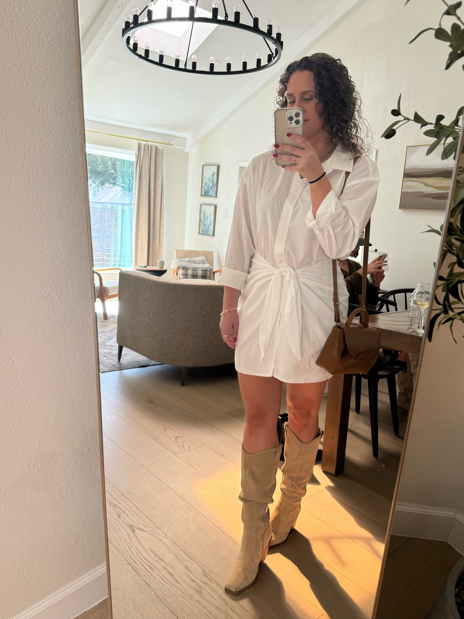 Cute Target dress for an Austin TX lunch on a girls trip 🤍 #girlstrip #target #targetstyle #white #boots #fall #winter 

#LTKFindsUnder50 #LTKSaleAlert #LTKSeasonal