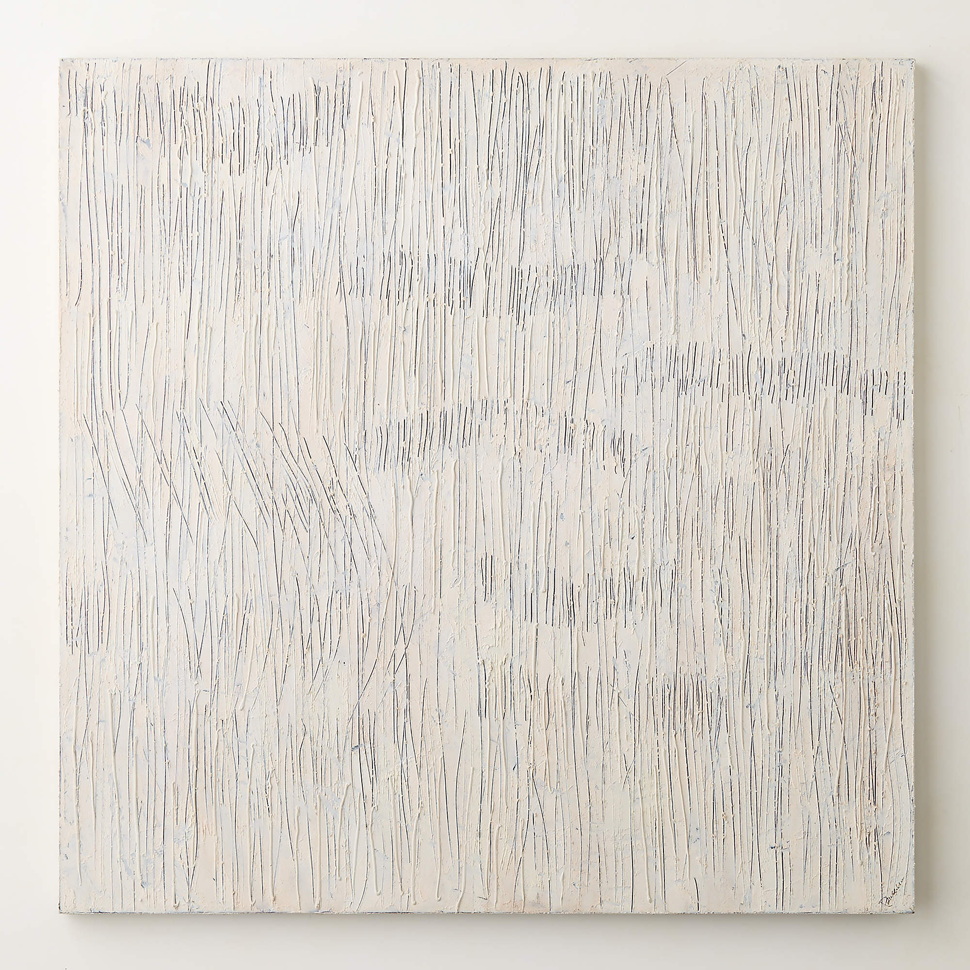 'Linear' Framed Wall Art 50"x50" | CB2 | CB2