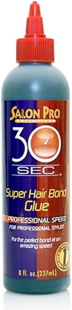 Salon Pro 30 Sec. Super Hair Bond Glue Professional Speed, 8 Ounce | Amazon (US)