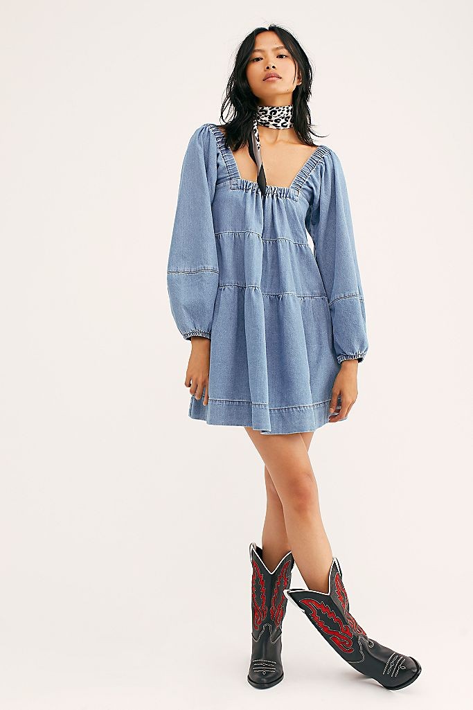 Lou Jean Babydoll Dress | Free People (Global - UK&FR Excluded)