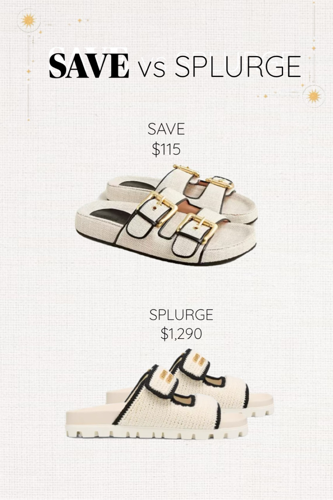 Save vs Splurge! The cutest slip ons for Spring! 

#LTKshoecrush #LTKstyletip #LTKSeasonal