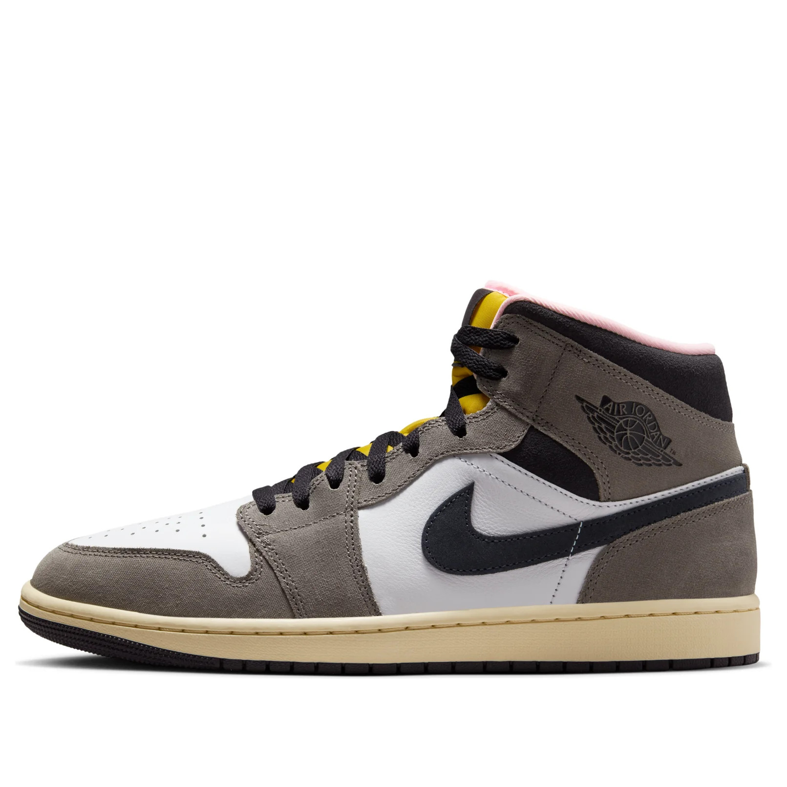 Air Jordan 1 Mid SE 'White Cave Stone' HQ2011-100 | KICKS CREW