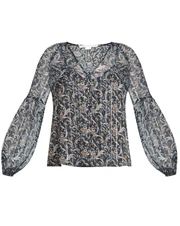 Valentin Paisley Blouse | Veronica Beard