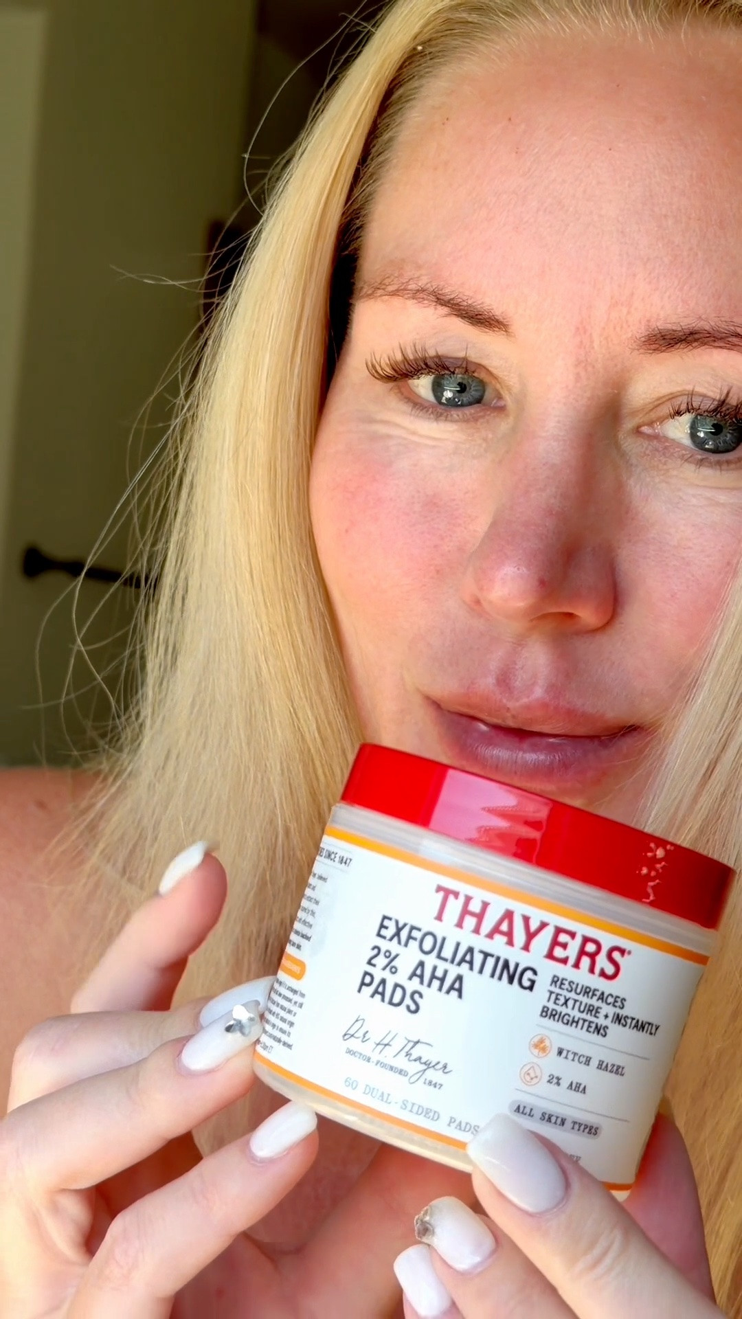 Thayers exfoliating face pads❤️ if you haven’t tried these I definitely recommend!￼

#LTKBeauty #LTKgrwm