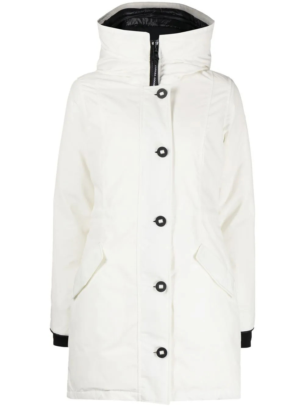 Rossclair hooded parka coat | Farfetch Global