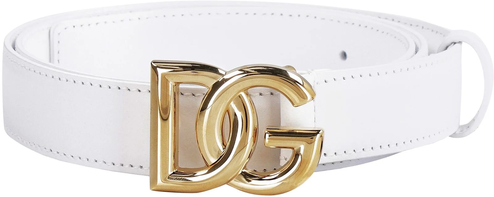 Dolce & Gabbana DG Logo Buckle Belt | Cettire Global