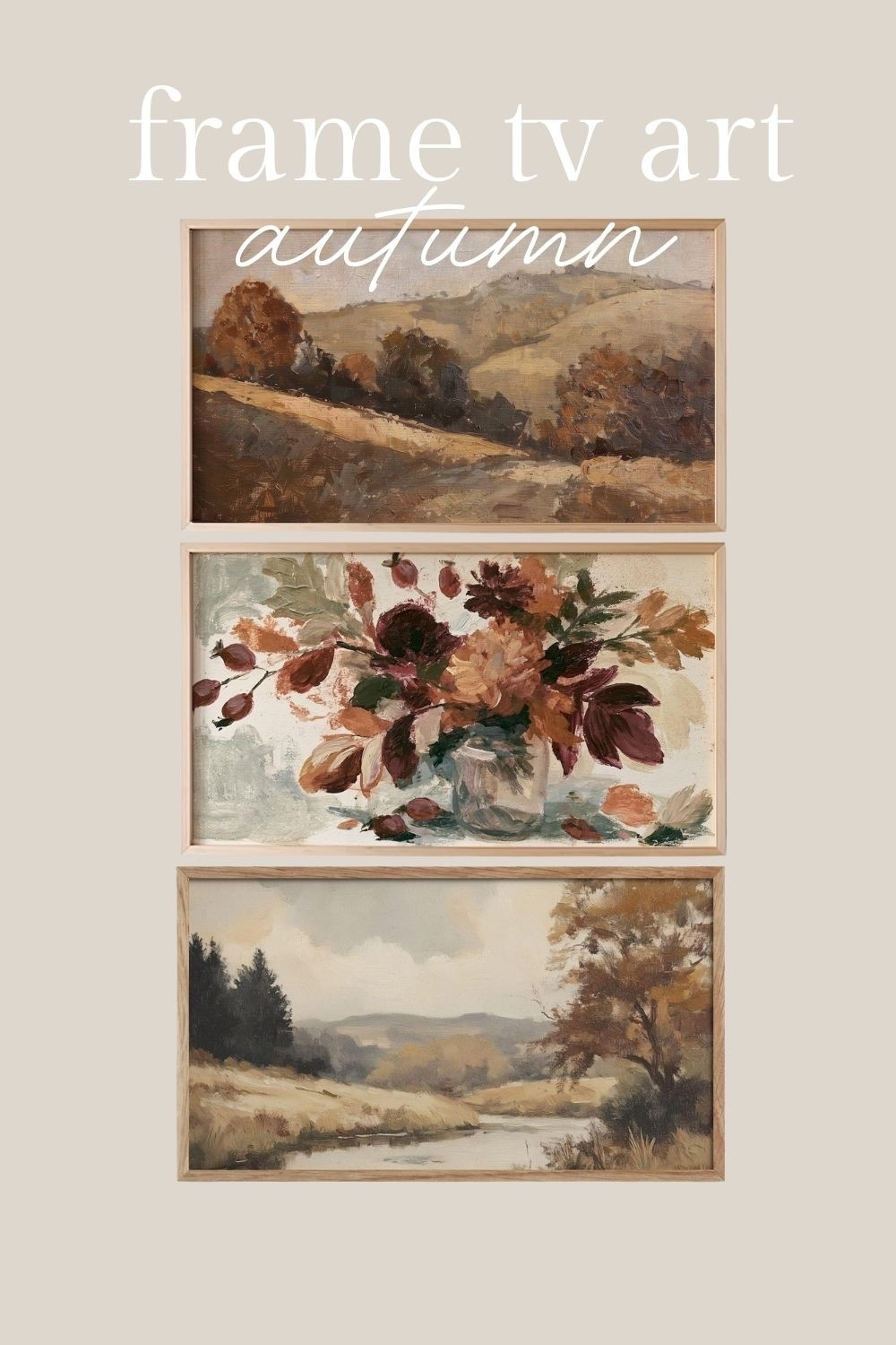 Fall frame tv art.

#LTKHome #LTKSeasonal