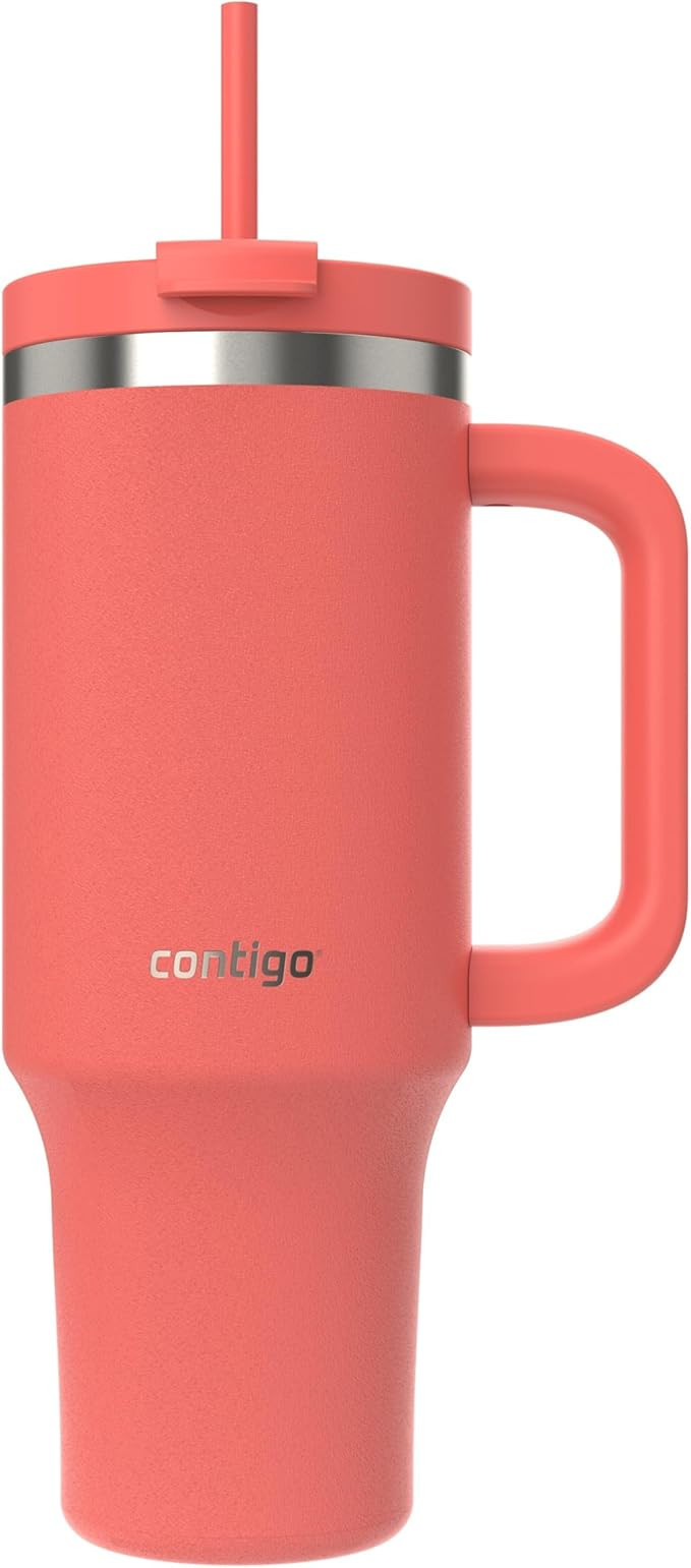 Contigo Streeterville Tumbler, 40 oz (1.18 L), Insulated Stainless Steel Water Bottle with Straw ... | Amazon (CA)
