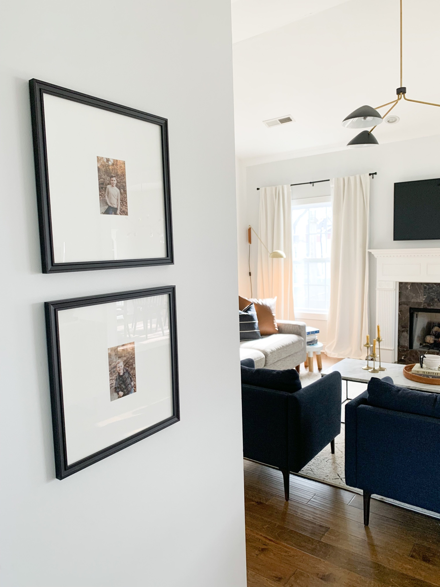 Finally got my black studio McGee target frames up in my entry hallway. So glad to finally have some family photos up. These frames are so cute! They hold 4x6 photos. 

#LTKFind #LTKunder100 #LTKhome