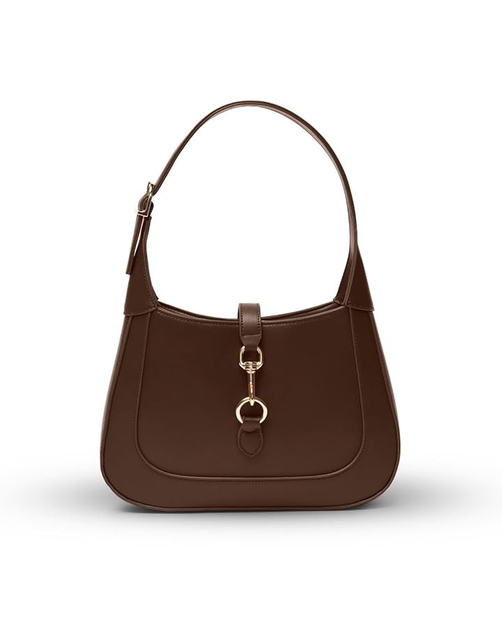 Shoulder Bag for Women - Small Shoulder Purses - Top Handle Structured Handbags - Adjustable Stra... | Amazon (US)