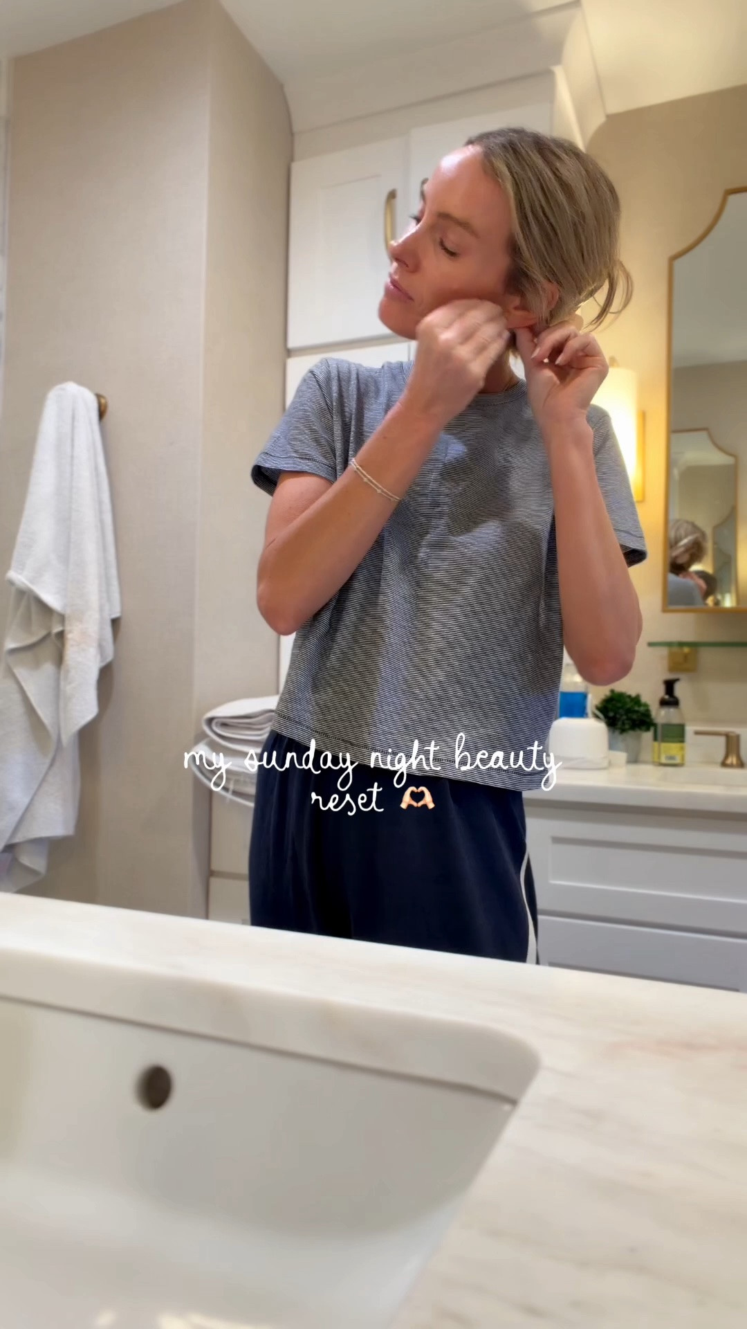 Every Sunday! Sometimes a hair wash happens too :)