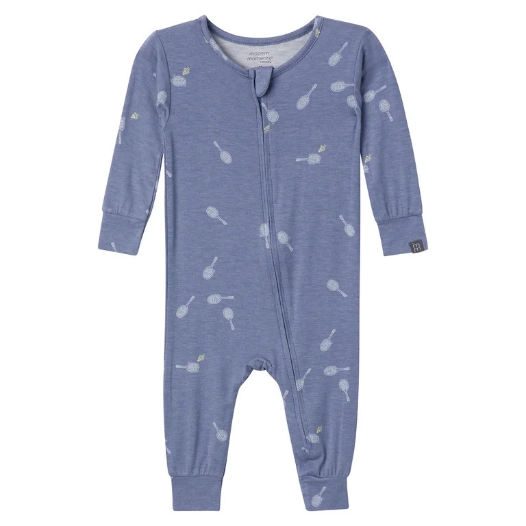 Modern Moments By Gerber Baby and Toddler Neutral Super Soft One-Piece Pajama, Sizes 0/3M - 5T | Walmart (US)