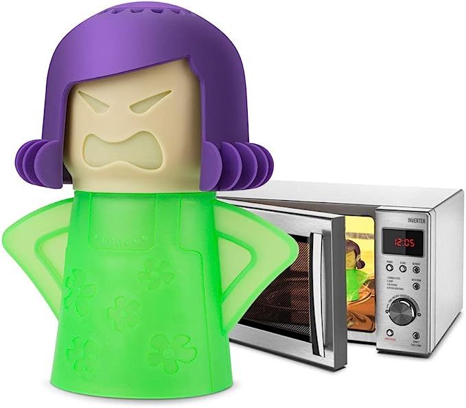 TOPIST Angry Mama Microwave Cleaner Angry Mom Microwave Oven Steam Cleaner and Disinfects With Vi... | Amazon (US)