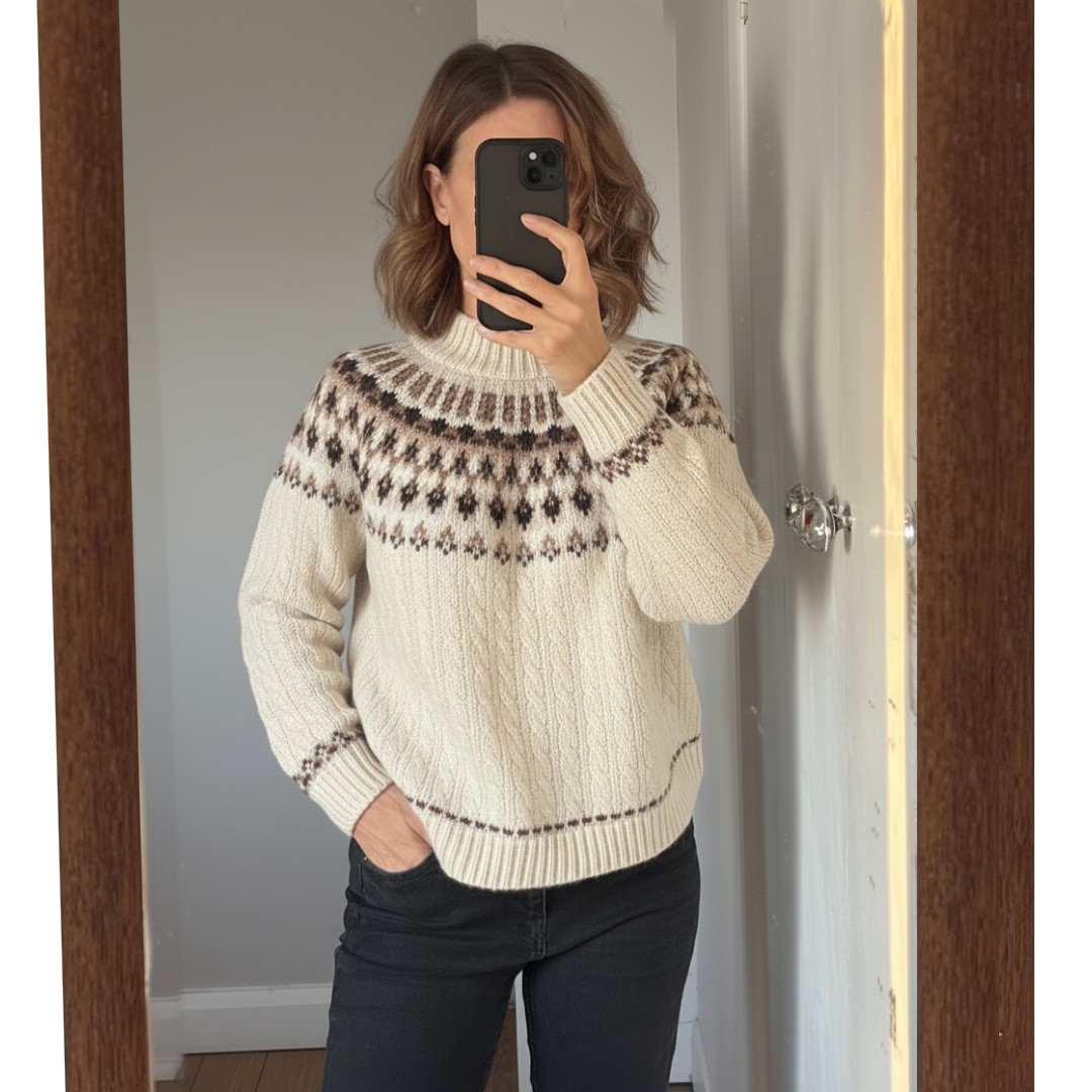Cosy fair isle sweaters for the cold weather on its way 

#LTKOver40