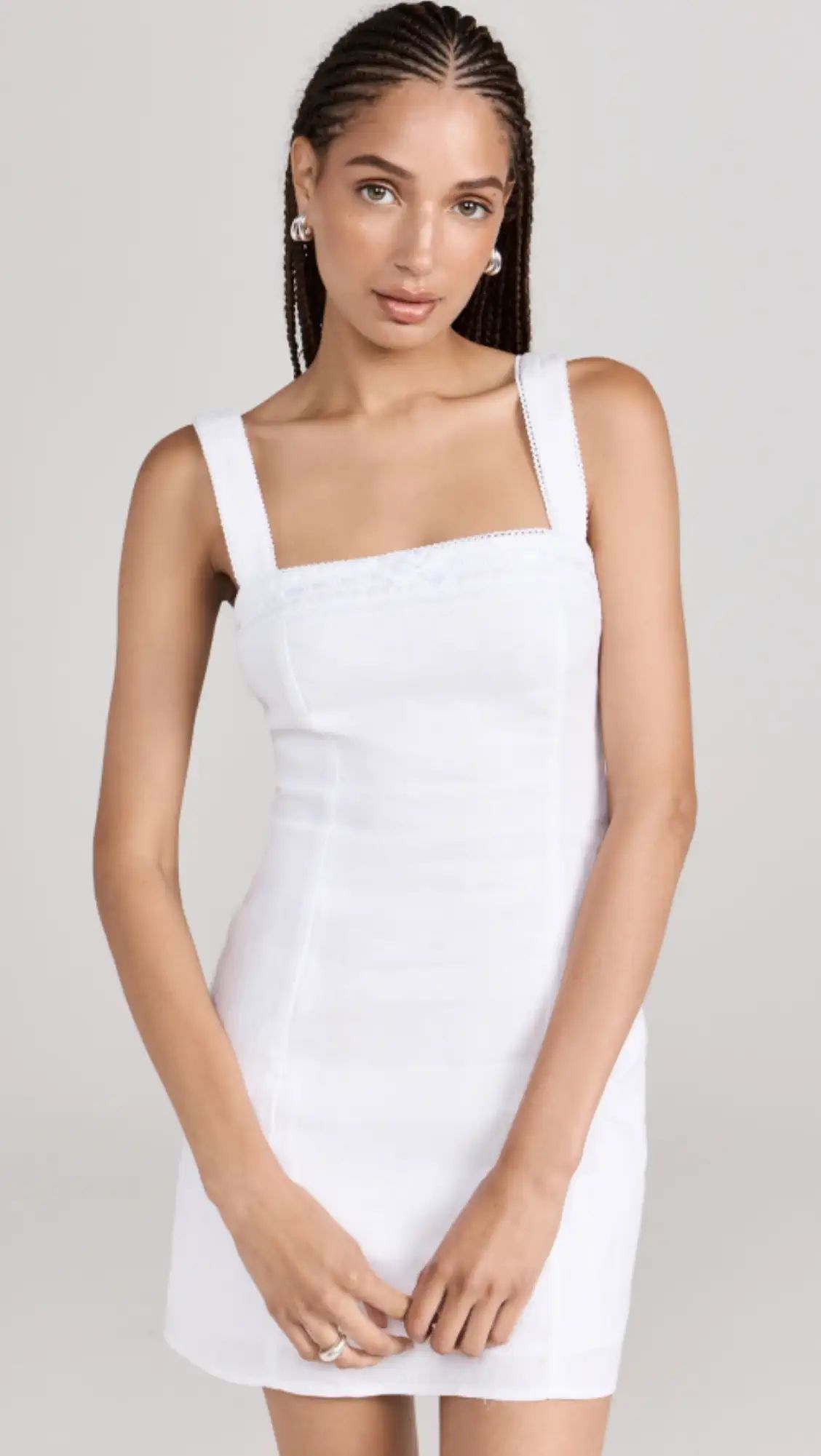 Reformation Elana Linen Mini Dress | Shopbop | Shopbop