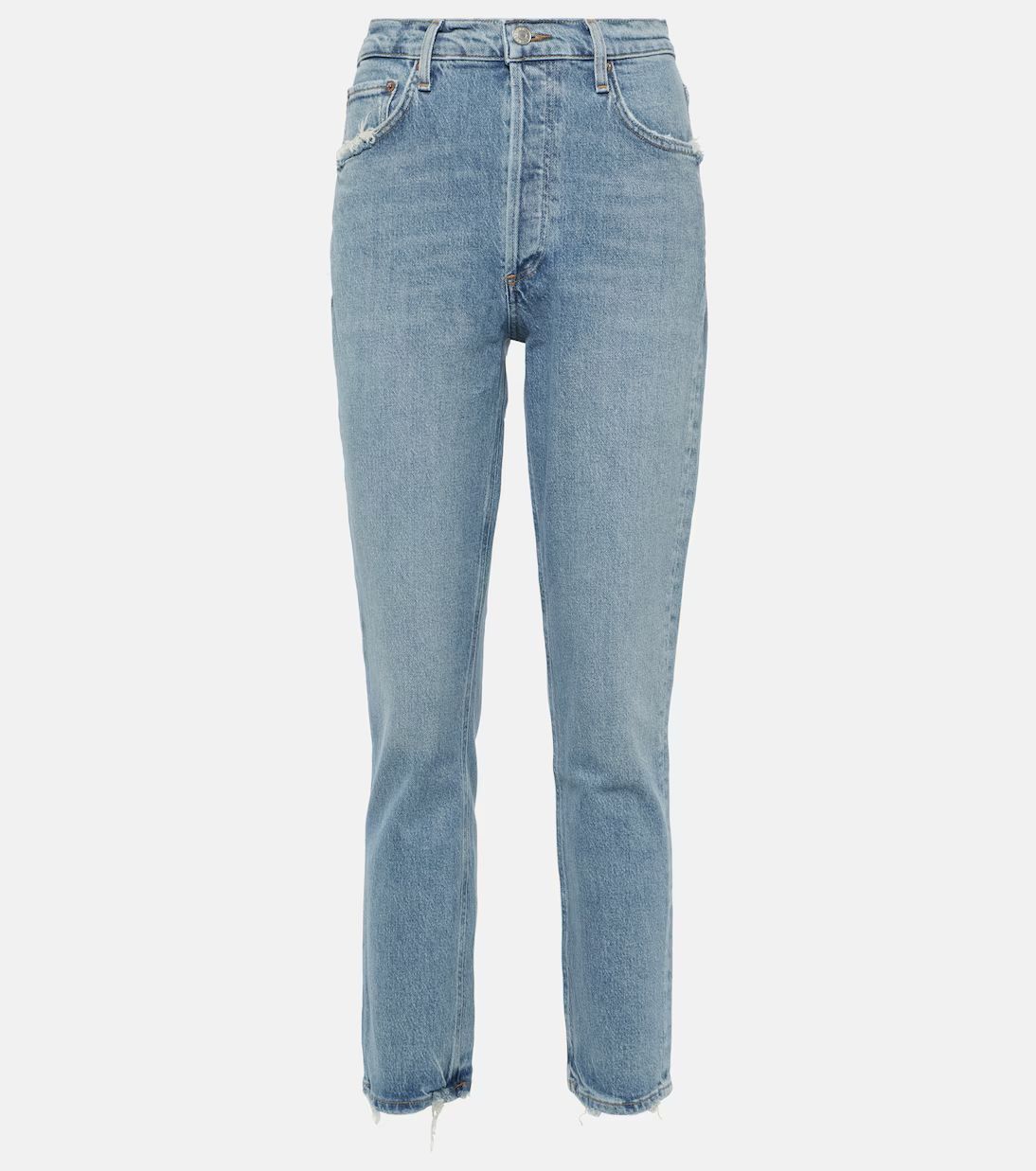 Riley high-rise straight jeans | Mytheresa (US/CA)