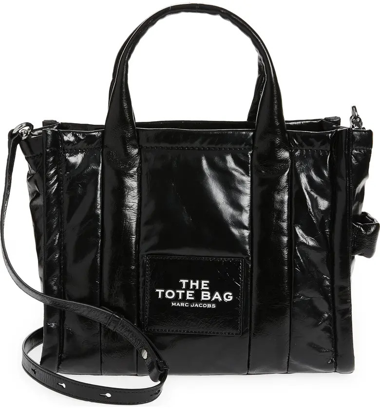 Marc Jacobs The Crinkle Leather Small Tote Bag | Nordstrom | Nordstrom