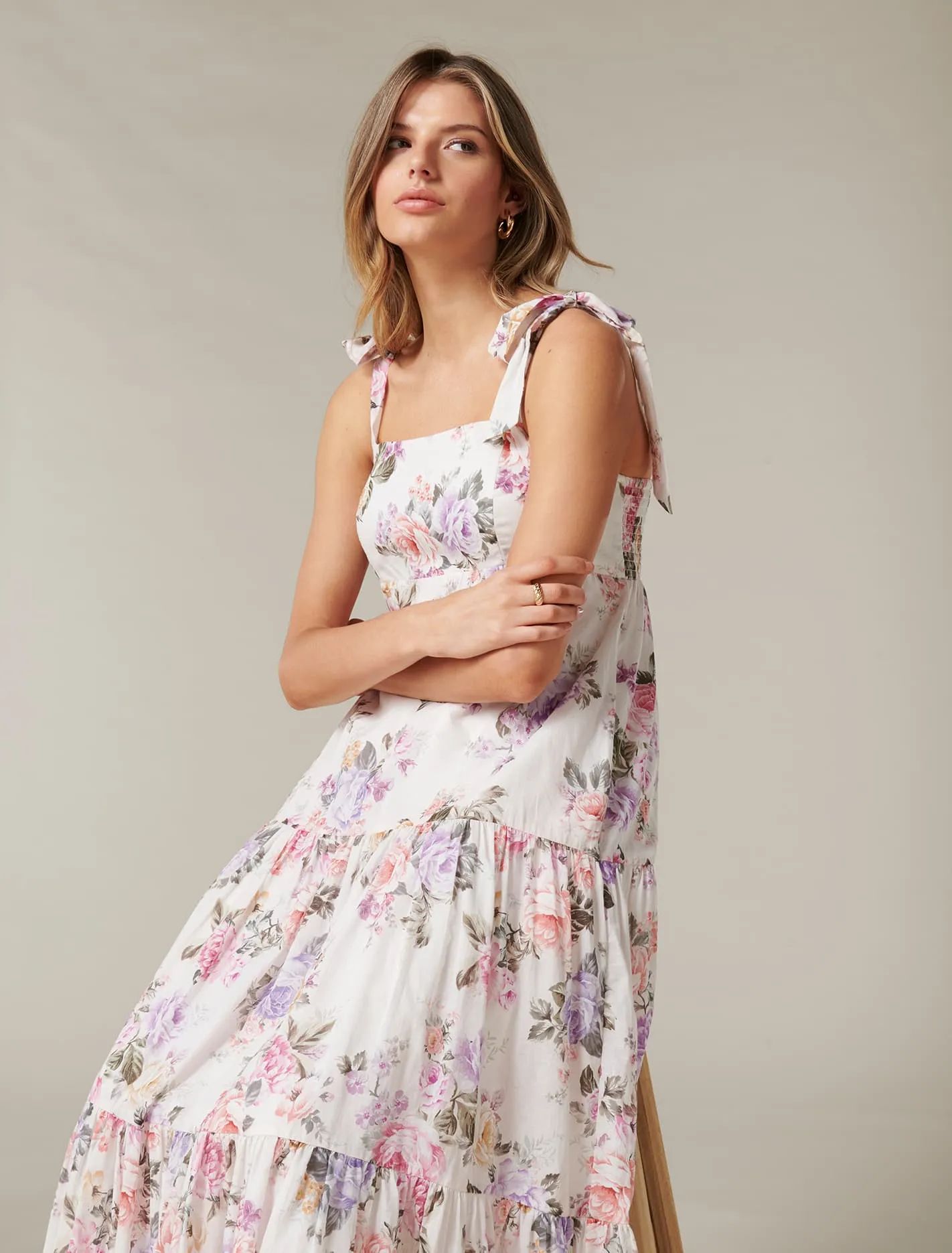 Milly Tiered Midi Dress | Ever New (CA)