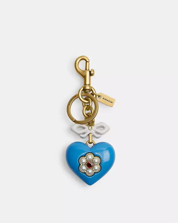 Heart Bag CharmRating4.9$95Color: Brass/Blue Multi | Coach Outlet US
