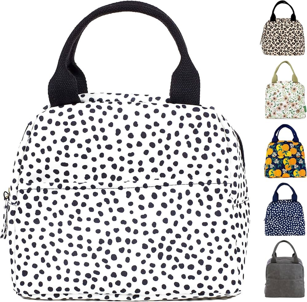 Steel Mill & Co Insulated Lunch Tote Bag for Women, Large Capacity Cooler Lunch Box, Cute Lunch B... | Amazon (US)