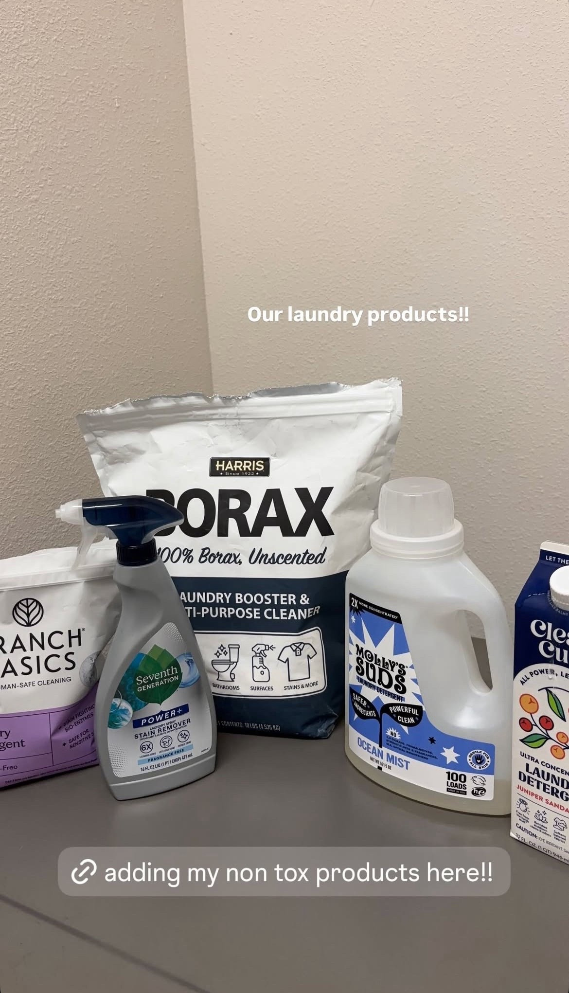 Our non-toxic laundry products! 

#LTKHome #LTKdayinmylife #LTKselfcare