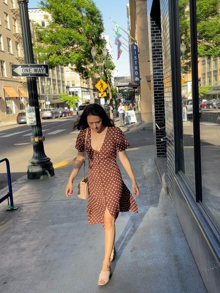 One of my favorite polka dot dresses from Reformation will transition effortlessly from summer to fall. A super similar dress (with the same brown and white polka dot print) is currently on sale on Reformation’s website. 

(Summer dresses, fall fashion, fall style, fall outfit)

#LTKSale #LTKSeasonal