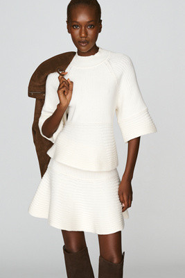 Mock-Neck Swing Sweater | Anthropologie (US)