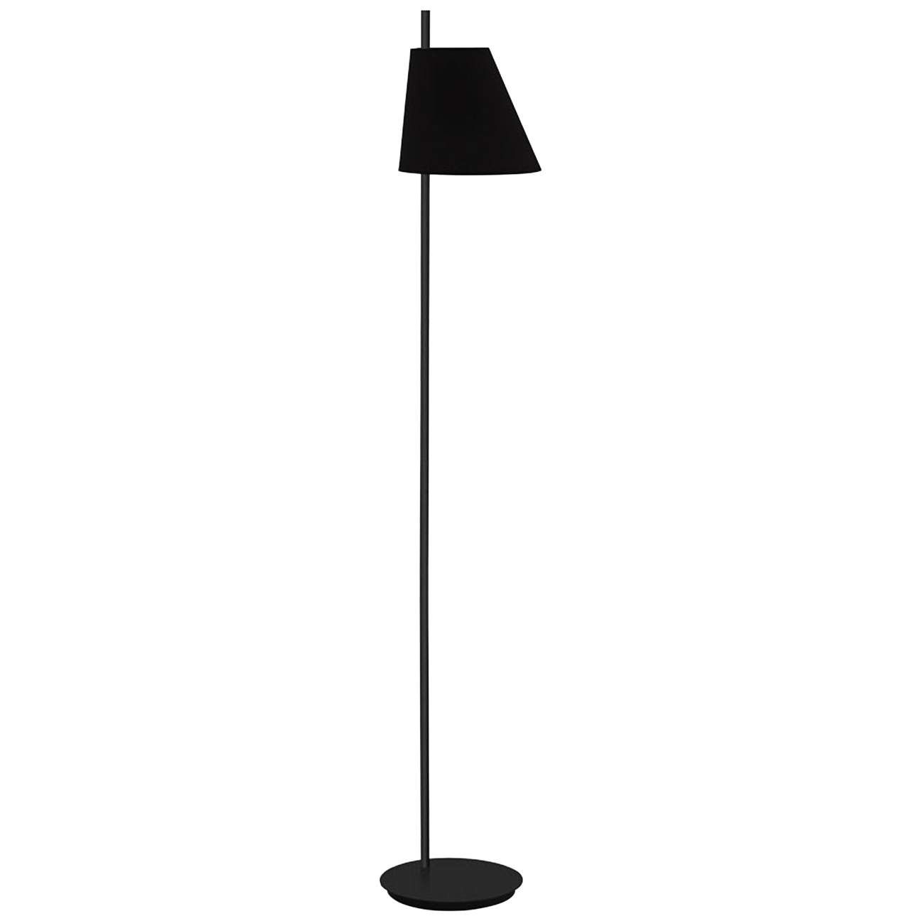 Eglo Estaziona Structed Black Metal Floor Lamp | Lamps Plus